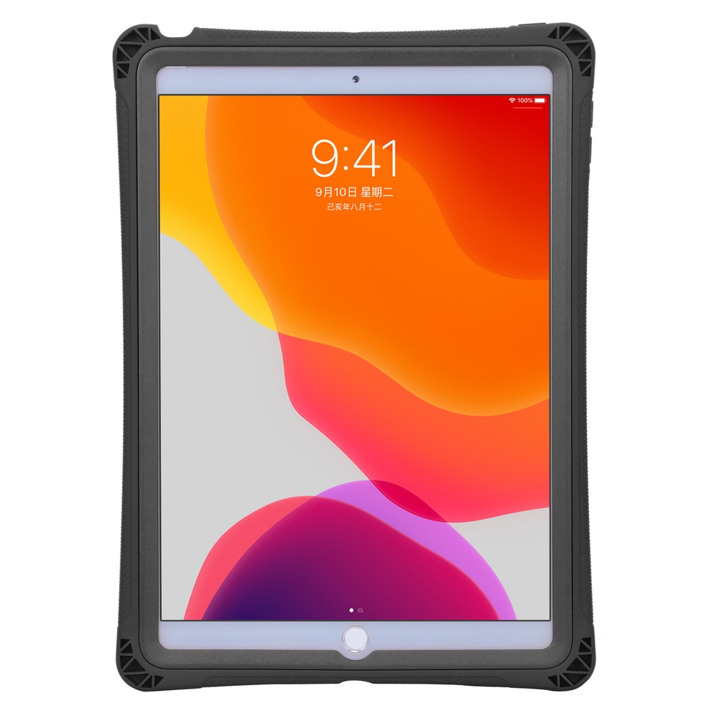 NK Rugged Case for iPad 10.2" (7th/8th/9th Gen) - Black